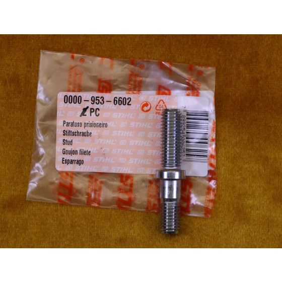 NEU Original Stihl Stiftschraube 0000 953 6602 / 00009536602 / 0000-953-6602