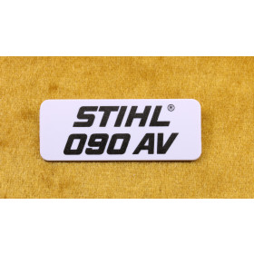 NEU Original Stihl Typenschild 090 AV 1106 967 1503 /...