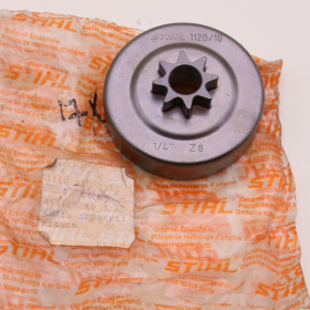 NEU Original Stihl 009 010 011 012 Kettenrad 1/4"  8...