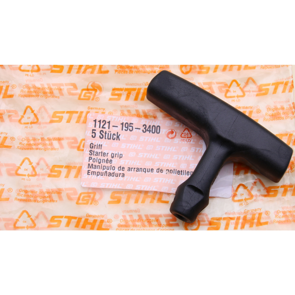 Starter Handle With Rope – Aftermarket For Stihl 011, 020, 021, 025, 026, 029, 039, MS290, 036, 044, 046, 066