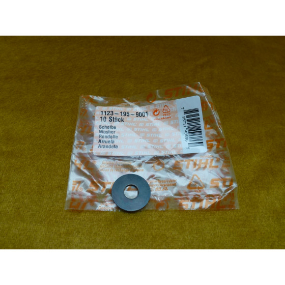 NEU Original Stihl 1x Scheibe 1123 195 9001 / 11231959001 / 1123-195-9001