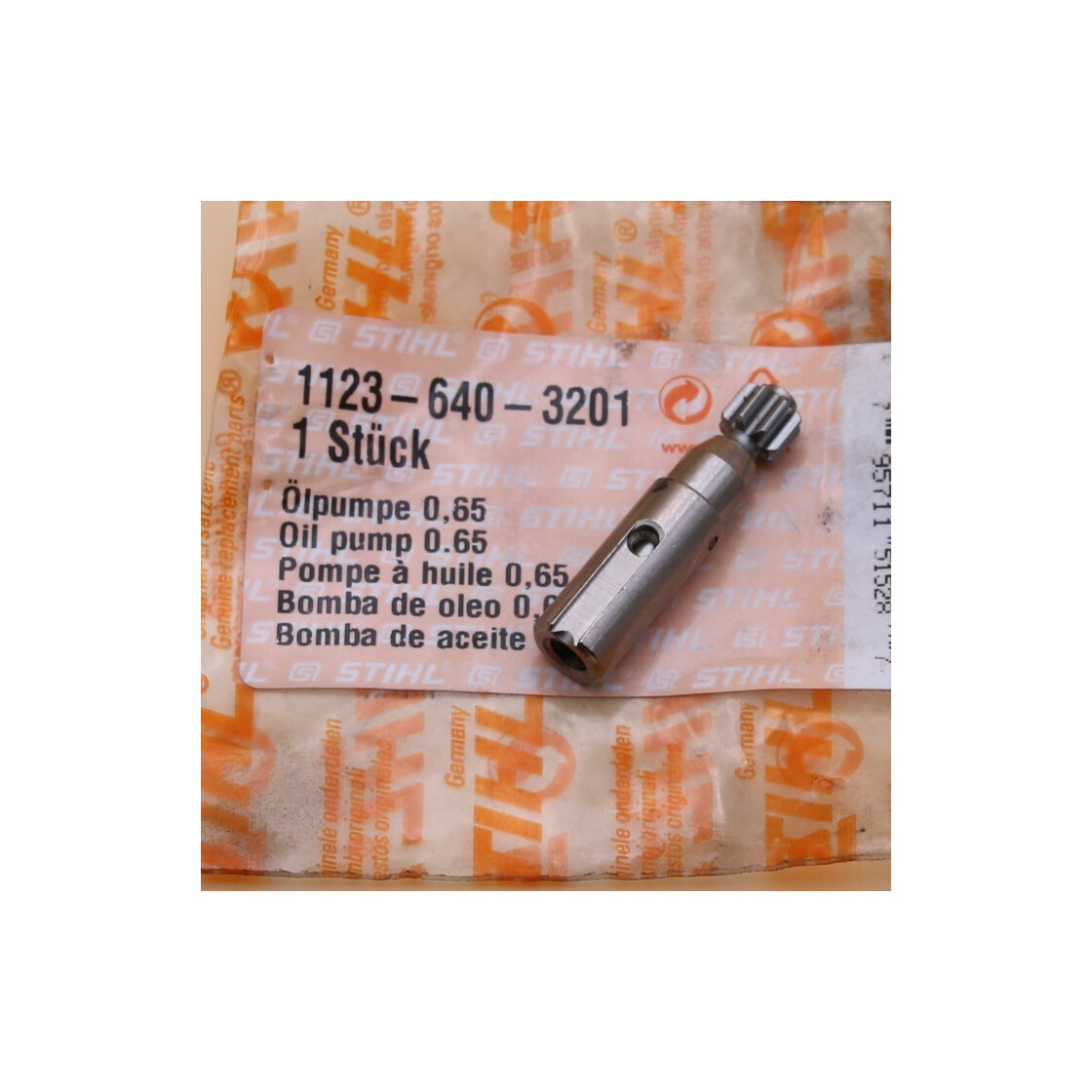Nuovo Connettore Pompa Olio Stihl Oem 1123-640-2901 021 023 025 Ms210