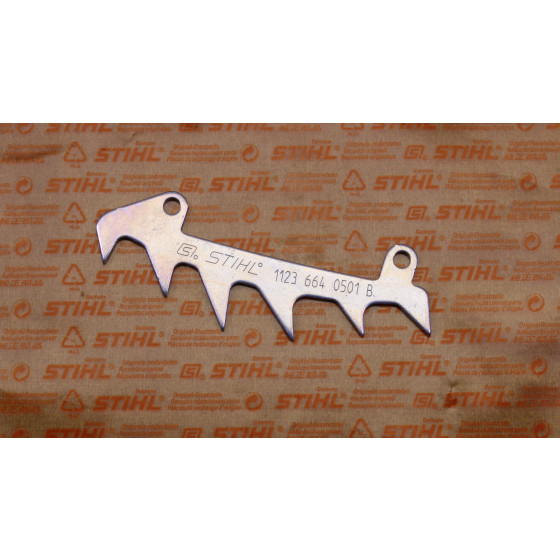NEU Original Stihl Krallenanschlag 1123 664 0501 / 11236640501 / 1123-664-0501