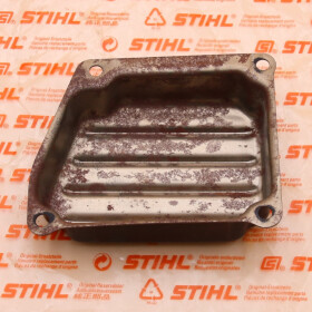 NEU Original Stihl 034 036 MS 340 360 Oberschale f. Schalldämpfer 1125 145 0804 / 11251450804 / 1125-145-0804