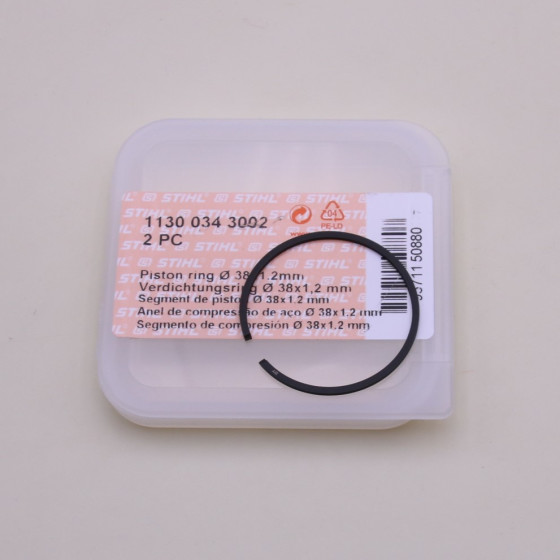NEU Original Stihl Verdichtungsring 38 x 1,2 1130 034 3002 / 11300343002 / 1130-034-3002