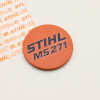 NEU Original Stihl Typenschild MS 271 1141 967 1501 / 11419671501 / 1141-967-1501