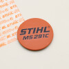 NEU Original Stihl Typenschild MS 291 C 1141 967 1507 / 11419671507 / 1141-967-1507