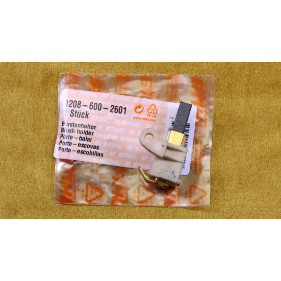 NEU Original Stihl MSE 200 C 1x Bürstenhalter 1208 600 2601 / 12086002601 / 1208-600-2601
