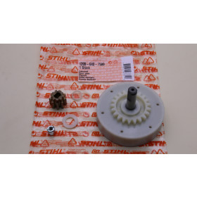 NEU Original Stihl Zahnrad mit Ritzel 1209 640 7500 /...