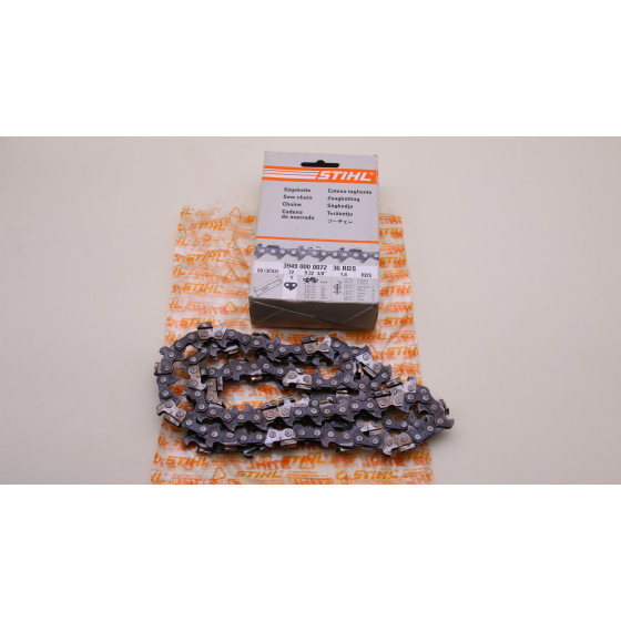 NEU Original Stihl 044 046 440 460 Rettungssäge Hartmetallkette RAPID DURO SUPER 36RDS 3949 000 0072 / 39490000072 / 3949-000-0072