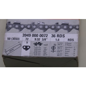 NEU Original Stihl 044 046 440 460 Rettungssäge Hartmetallkette RAPID DURO SUPER 36RDS 3949 000 0072 / 39490000072 / 3949-000-0072