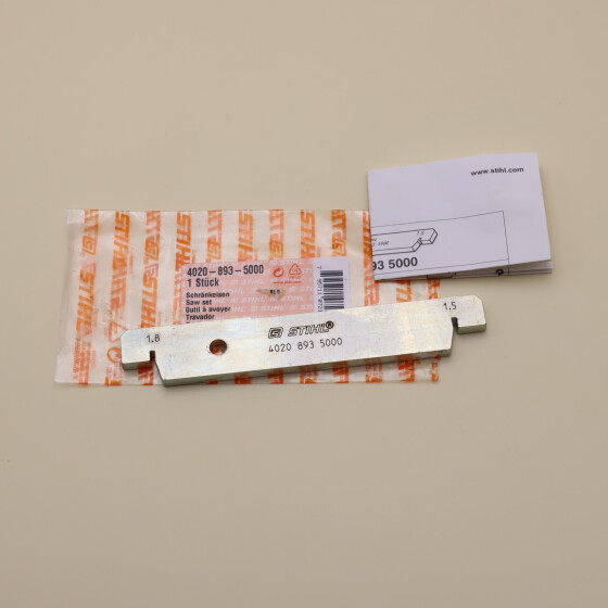 NEU Original Stihl Schränkeisen f. Meißelzahn-Kreissägeblätter 4020 893 5000 / 40208935000 / 4020-893-5000