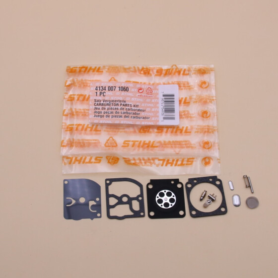 NEU Original Stihl Satz Vergaserteile 4134 007 1060 / 41340071060 / 4134-007-1060