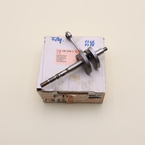 NEU Original Stihl HL 45 FS 38 45 46 55 FC 55 Kurbelwelle Typ 1 bis 2001 4140 030 0400 / 41400300400 / 4140-030-0400