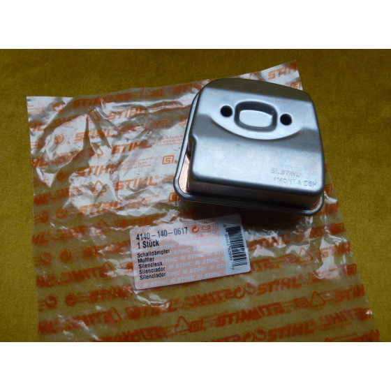 NEU Original Stihl Schalldämpfer 4140 140 0617 / 41401400617 / 4140-140-0617