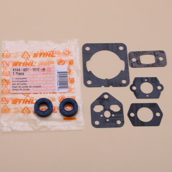 NEU Original Stihl SH BG SR BR KM MM Dichtungssatz 4144 007 1012 / 41440071012 / 4144-007-1012