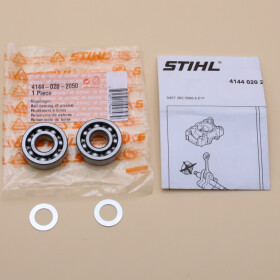 NEU Original Stihl SR SH BG FS Kugellager 4144 020 2050 / 41440202050 / 4144-020-2050
