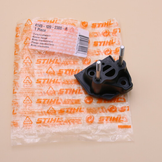 NEU Original Stihl HL91 HL92 HL94 KM94 FS94 SP92 Zwischenflansch 4149 120 2300 / 41491202300 / 4149-120-2300