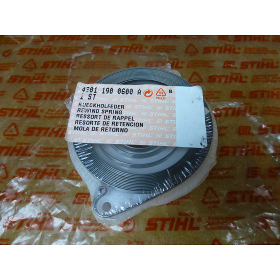 NEU Original Stihl 08S TS 350 350AVE 360 Rückholfeder 4201 190 0600 / 42011900600 / 4201-190-0600