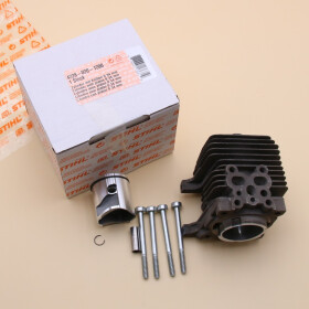 NEU Original Stihl HS 45 HS 52 2-Mix Zylinder m. Kolben...
