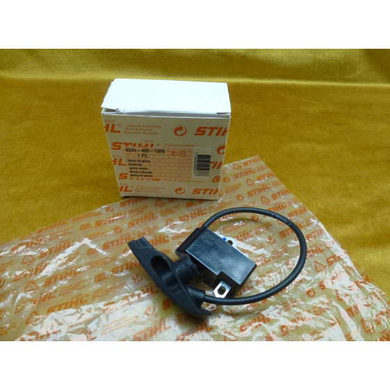 NEU Original Stihl SR 430 450 Zündmodul 4244 400 1306 / 42444001306 / 4244-400-1306