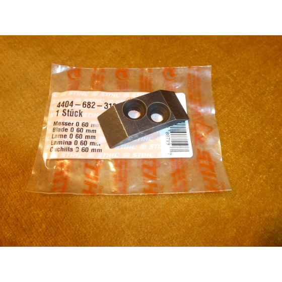 NEU Original Stihl BT 106 120C 121 130 309 Messer D60 4404 682 3101 / 44046823101 / 4404-682-3101