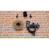 Original Stihl 020 020T 200 200T Ölpumpe verstellbar mit Antrieb 3/8P 6Z 1129 640 3200 / 11296403200 / 1129-640-3200