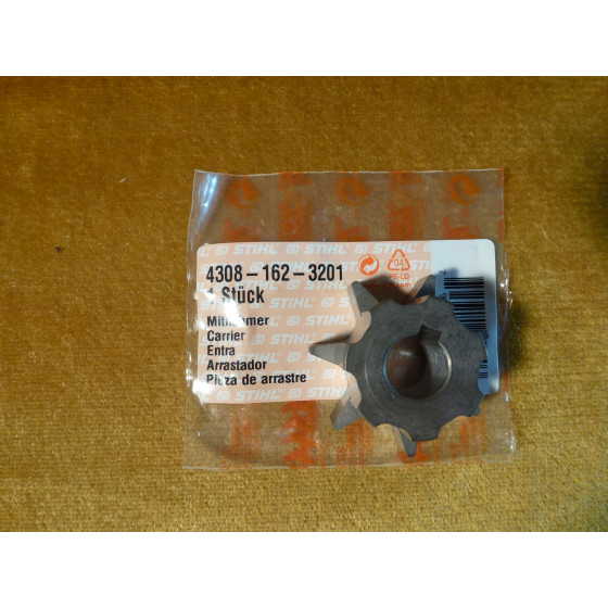 NEU Original Stihl Mitnehmer BT 4308 BT 4309 BT 308 BT 309 BT 360 4308 162 3201 / 43081623201 / 4308-162-3201