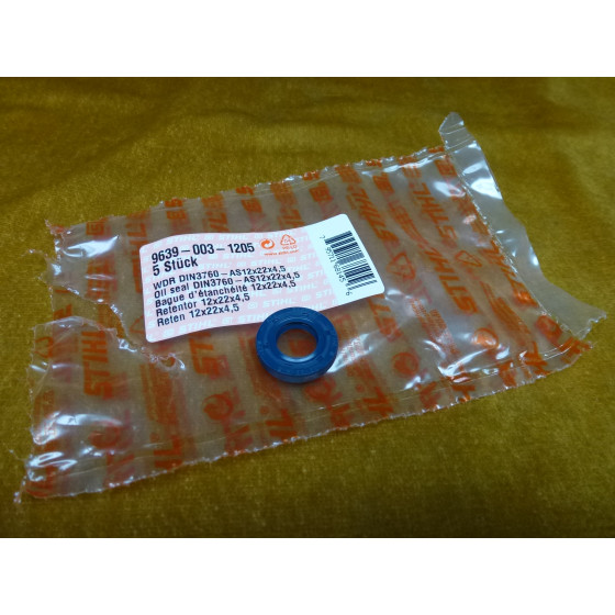NEU Original Stihl MS 192 193 194 HS 46 56 WDR DIN3760-AS12x22x4,5 9639 003 1205 / 96390031205 / 9639-003-1205