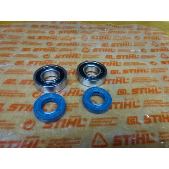 NEU Original Stihl MS 192 Satz Kugellager + WDR DIN625-6001-C3S0 9503 003 0210 / 95030030210 / 9503-003-0210