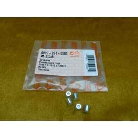 NEU Original Stihl 5x Senkniet 5x6mm Schienenkopf...