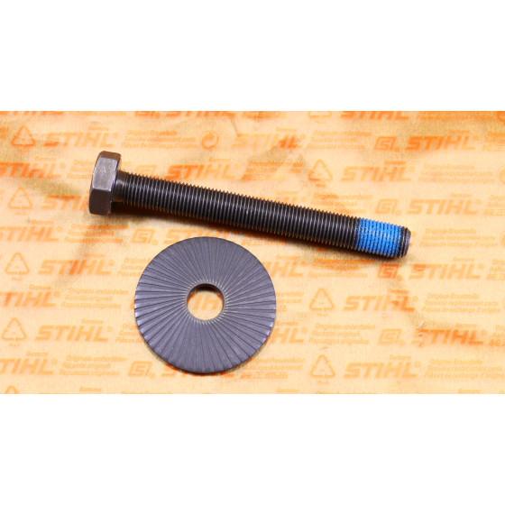 NEU Original Stihl VIKING Spannscheibe + Sechskantschraube 3/8"x85  9008 319 9075 / 90083199075 / 9008-319-9075 / 0000 702 6600 / 00007026600 / 0000-702-6600