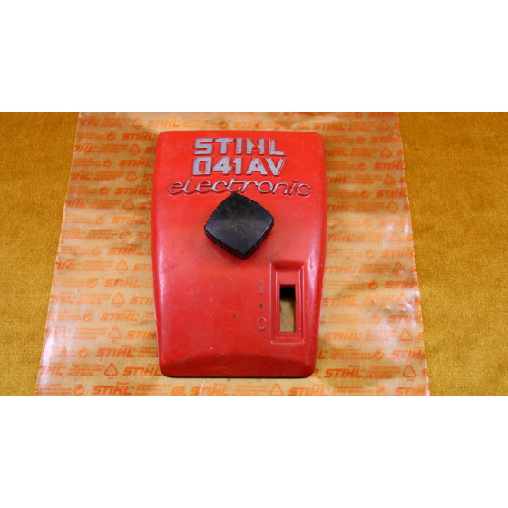Original Stihl 041 AV electronic AVE Filterdeckel Deckel 1110 141 0511 / 11101410511 / 1110-141-0511