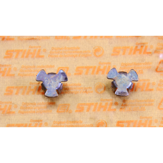 NEU Original Stihl 2x Stopfen Schalldämpfer 1135 145 9002 / 11351459002 / 1135-145-9002 2