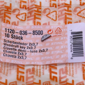 NEU Original Stihl Scheibenfeder 2x3,7 11200368500 / 1120...