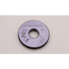 Gewindelehrring Gewindelehre M12x0,75 6G Prüfring...