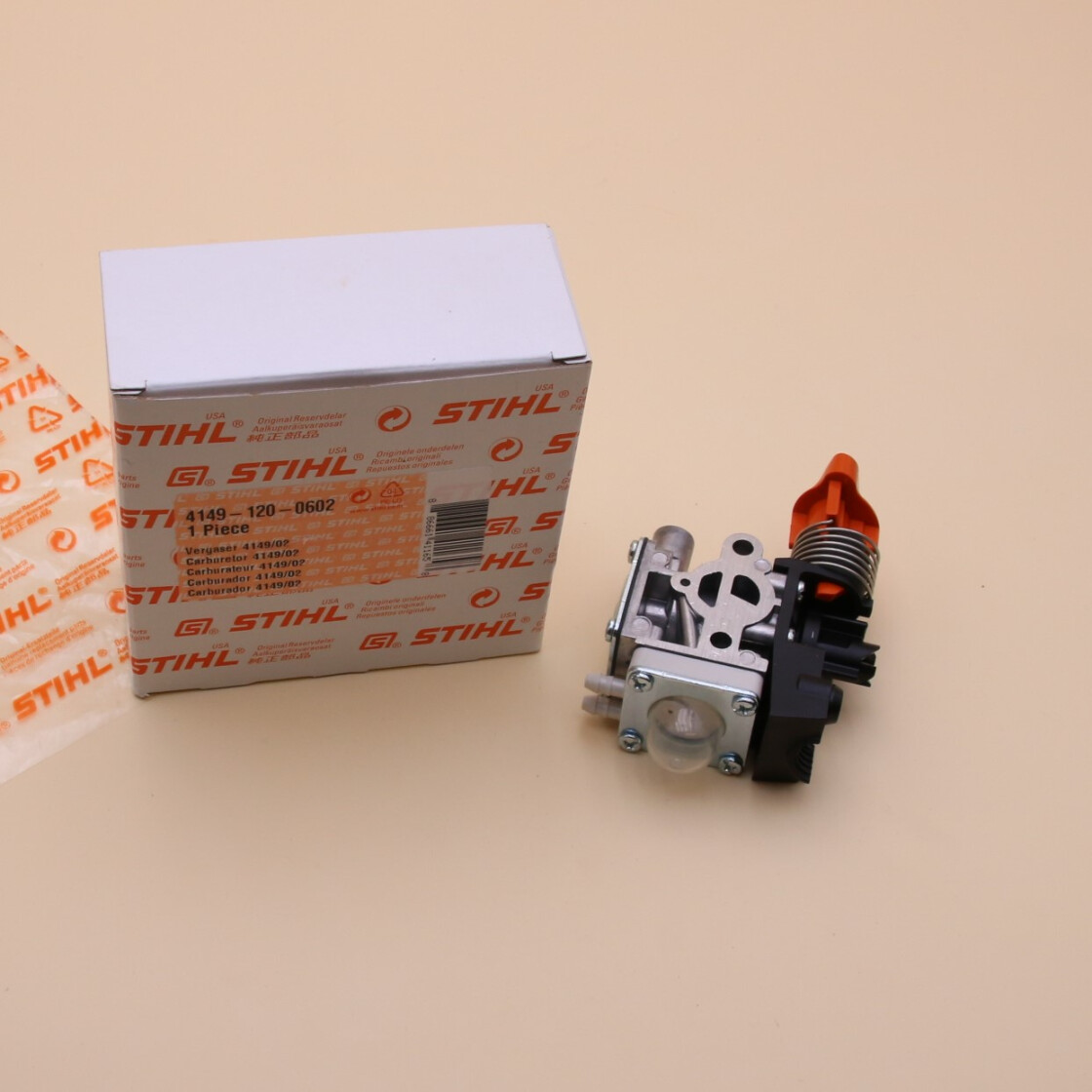 NEU Original Stihl HL 91 92 94 KM 94 FS 94 SP 92 Vergaser 4149/02 414 ...