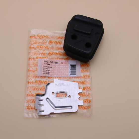 NEU Original Stihl HL 91 92 94 KM 94 FS 94 Schalldämpfer Typ 2 4149 140 0607 / 41491400607 / 4149-140-0607