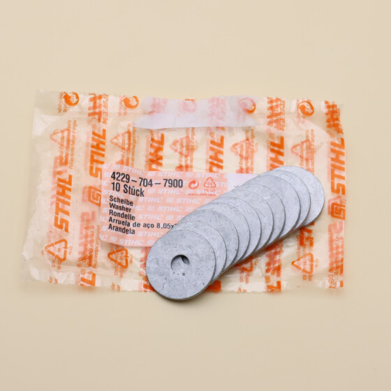 NEU Original Stihl BR BG SH SR 10x Scheibe 4229 704 7900 / 42297047900 / 4229-704-7900