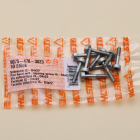 NEU Original Stihl 10x Zylinderschraube Zündmodul IS...