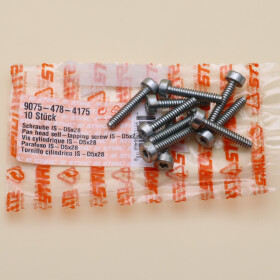 NEU Original Stihl  10x Schraube DG 5x28 9075 478 4175 /...