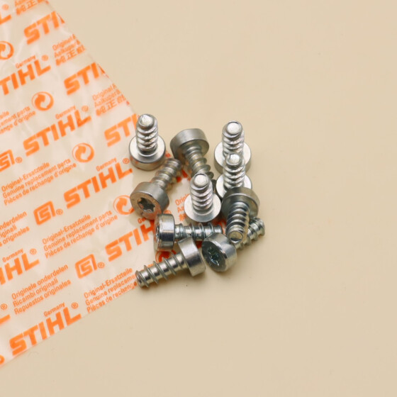 NEU Original Stihl 10x Schraube für FS Ablängmesser Schraube-IS-P6,0x14-T27 9074 478 4405 / 90744784405 / 9074-478-4405