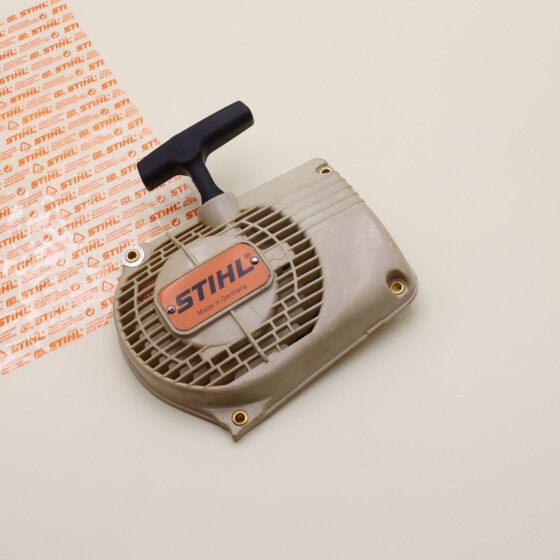Original Stihl 024 026 240 260 Lüftergehäuse m. Anwerfer Elastostart 1121 080 2101 / 11210802101 / 1121-080-2101