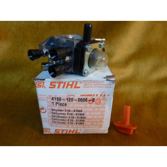 Stihl Vergaser C1Q-S133 4180 120 0606 Carburetor 41801200606 / 4180-120-0606