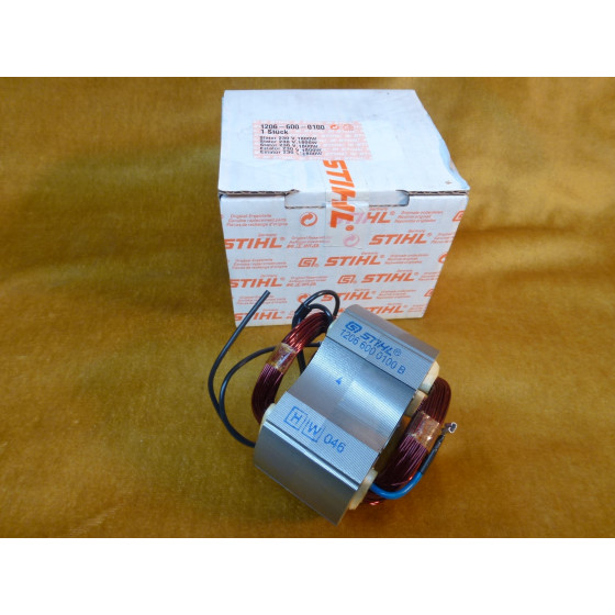 NEU Original Stihl E 14 E180 MSE 180 Stator 230V 1800W 1206 600 0100 / 12066000100 / 1206-600-0100