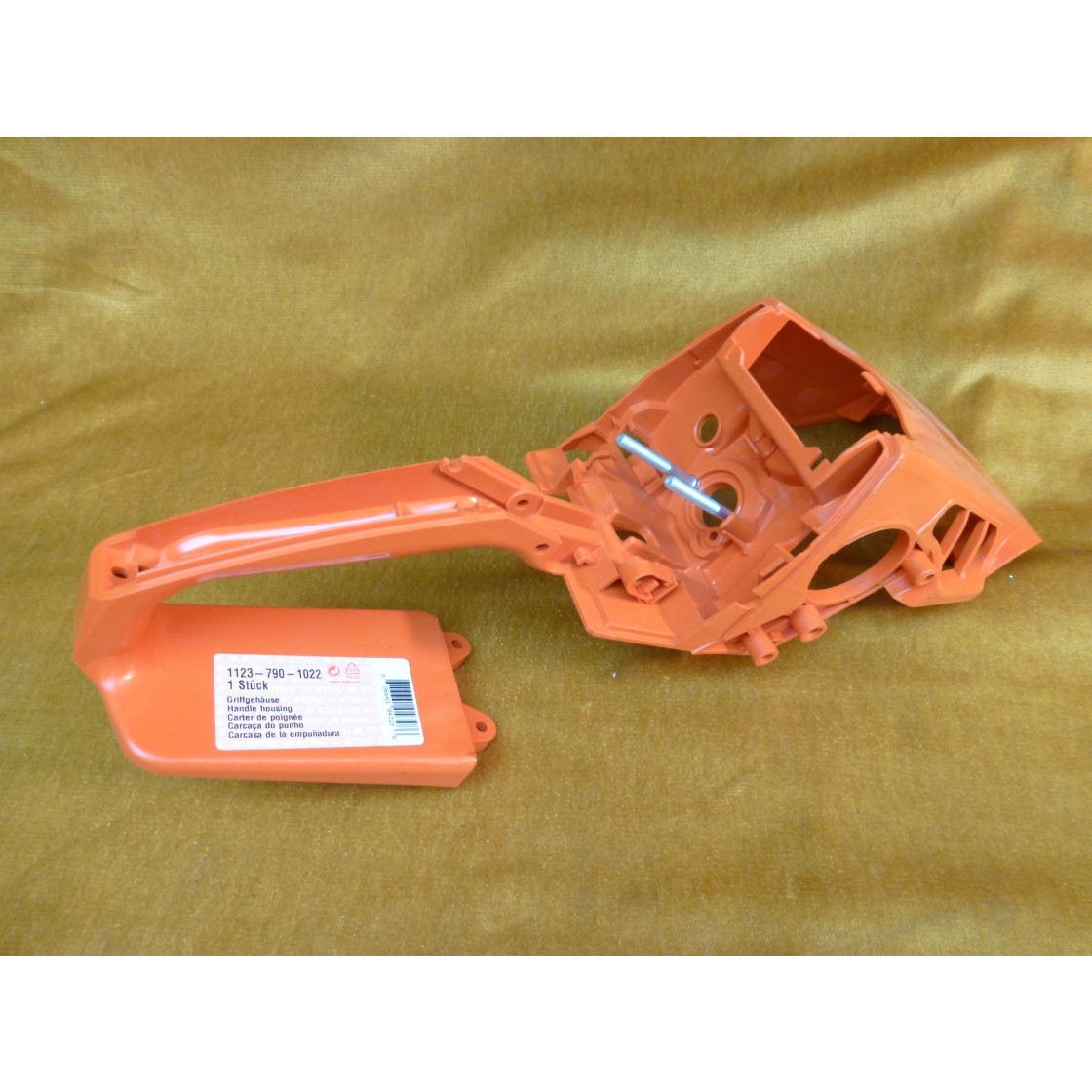 Original Stihl S 10 Kettendeckel mit Griffrohr und Ölpumpe 1108 640 1, 30,00