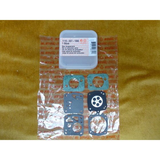 NEU Original Stihl Satz Vergaserteile Membransatz Tillotson 1110 007 1060 / 11100071060 / 1110-007-1060