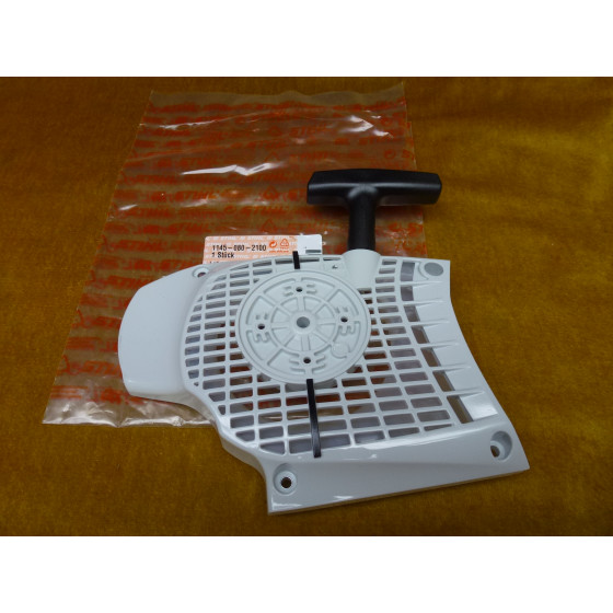 NEU Original Stihl MS 201T Lüfterdeckel mit Anwerfervorrichtung 1145 080 2100 / 11450802100 / 1145-080-2100