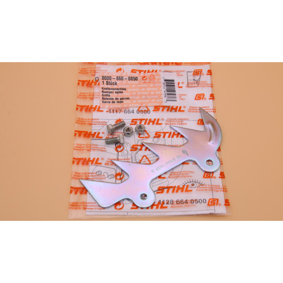 NEU Original Stihl MS 290 310 311 390 391 440 441 Krallenanschlag 0000 660 0850 / 00006600850 / 0000-660-0850